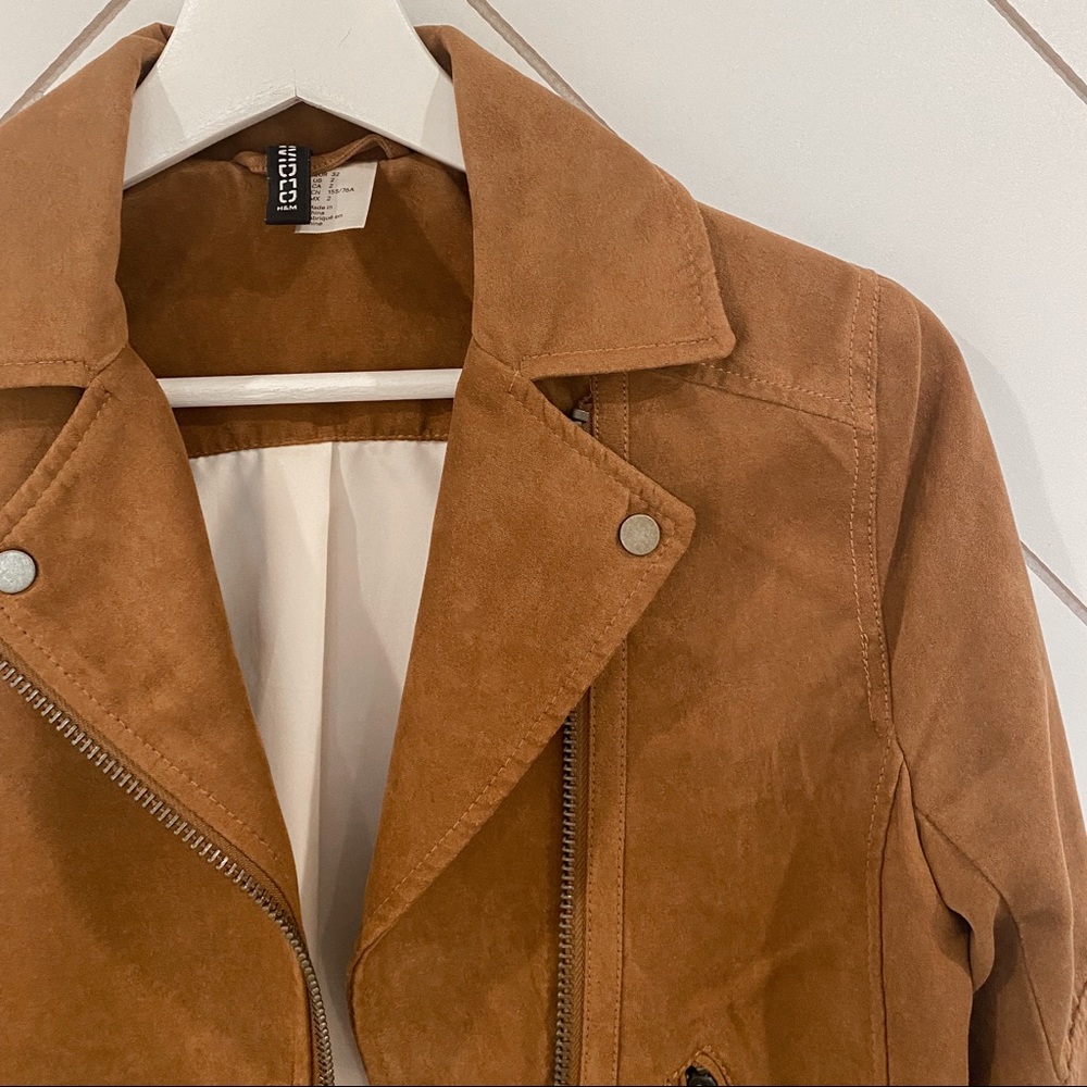 Suede Moto Jacket - image 3